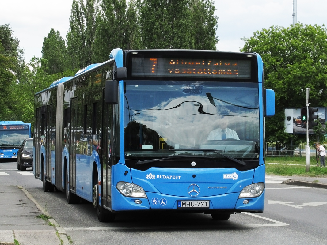 Венгрия, Mercedes-Benz Citaro C2 G № MHU-771