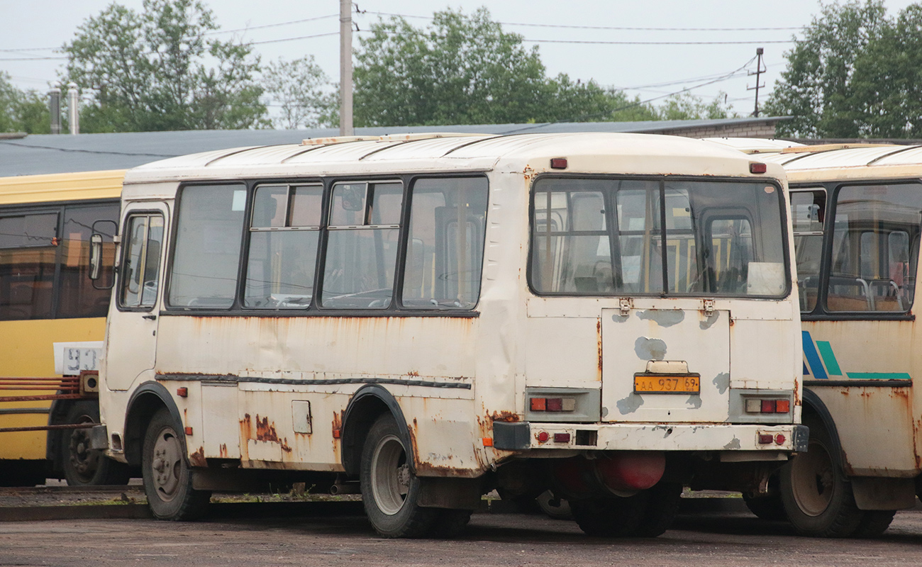 Тверская область, ПАЗ-32053 № АА 937 69