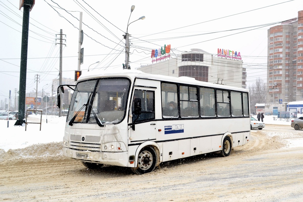 Ставропольский край, ПАЗ-320412-10 № К 884 ВР 126