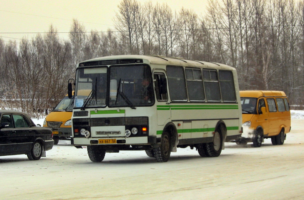 Новосибирская область, ПАЗ-32054 № КВ 667 54