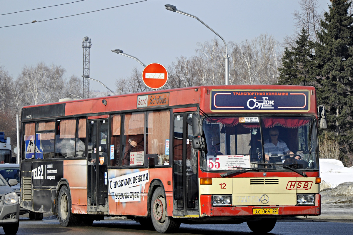 Алтайский край, Mercedes-Benz O405N2 № АС 064 22