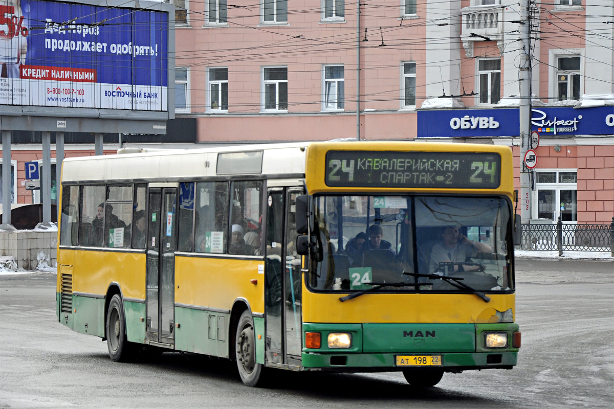 Алтайский край, Mercedes-Benz O405N № АТ 198 22