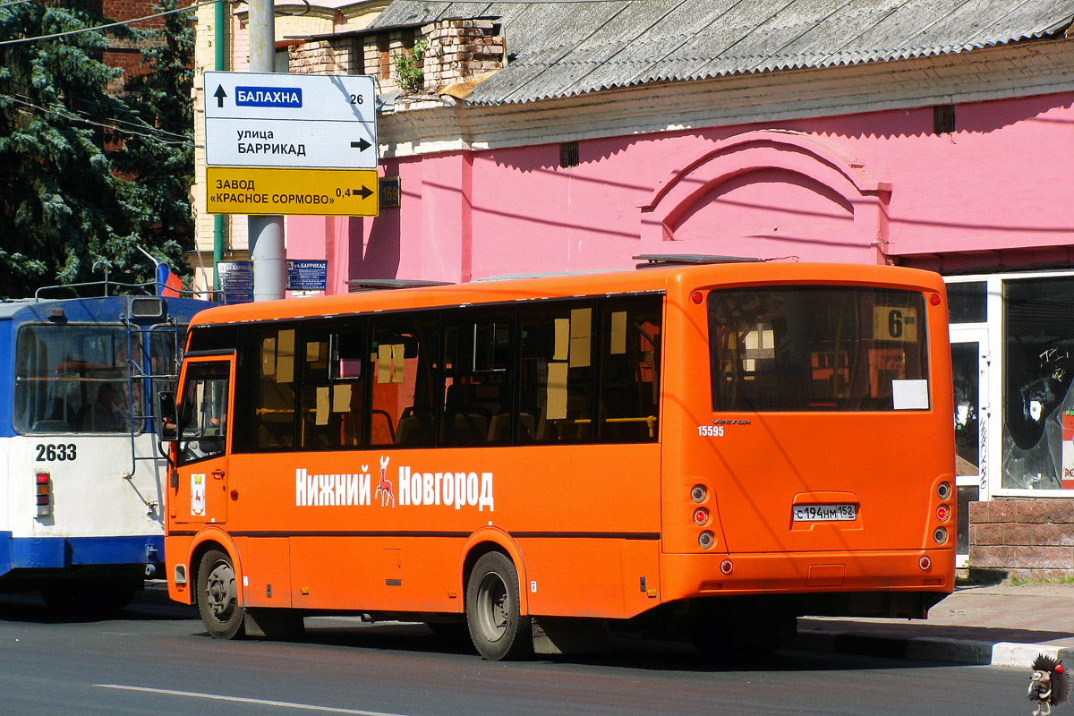 Ніжагародская вобласць, ПАЗ-320414-04 "Вектор" № 15595