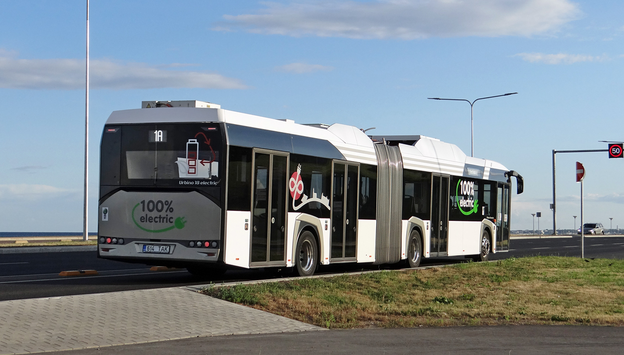 Эстония, Solaris Urbino IV 18 electric № 2614