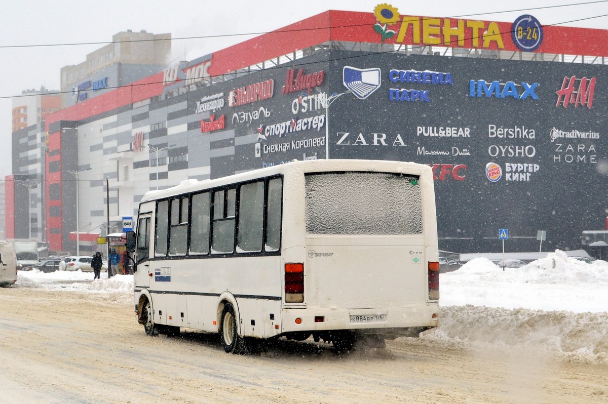 Ставропольский край, ПАЗ-320412-10 № К 884 ВР 126