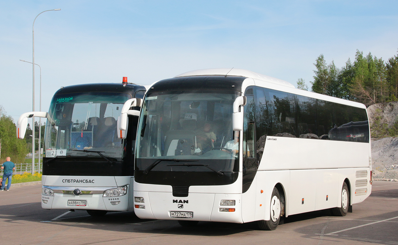 Санкт-Петербург, MAN R07 Lion's Coach RHC414 № М 727 МА 178