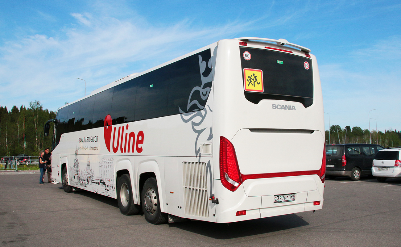 Санкт-Петербург, Scania Touring HD 13.7 № Е 327 НР 198