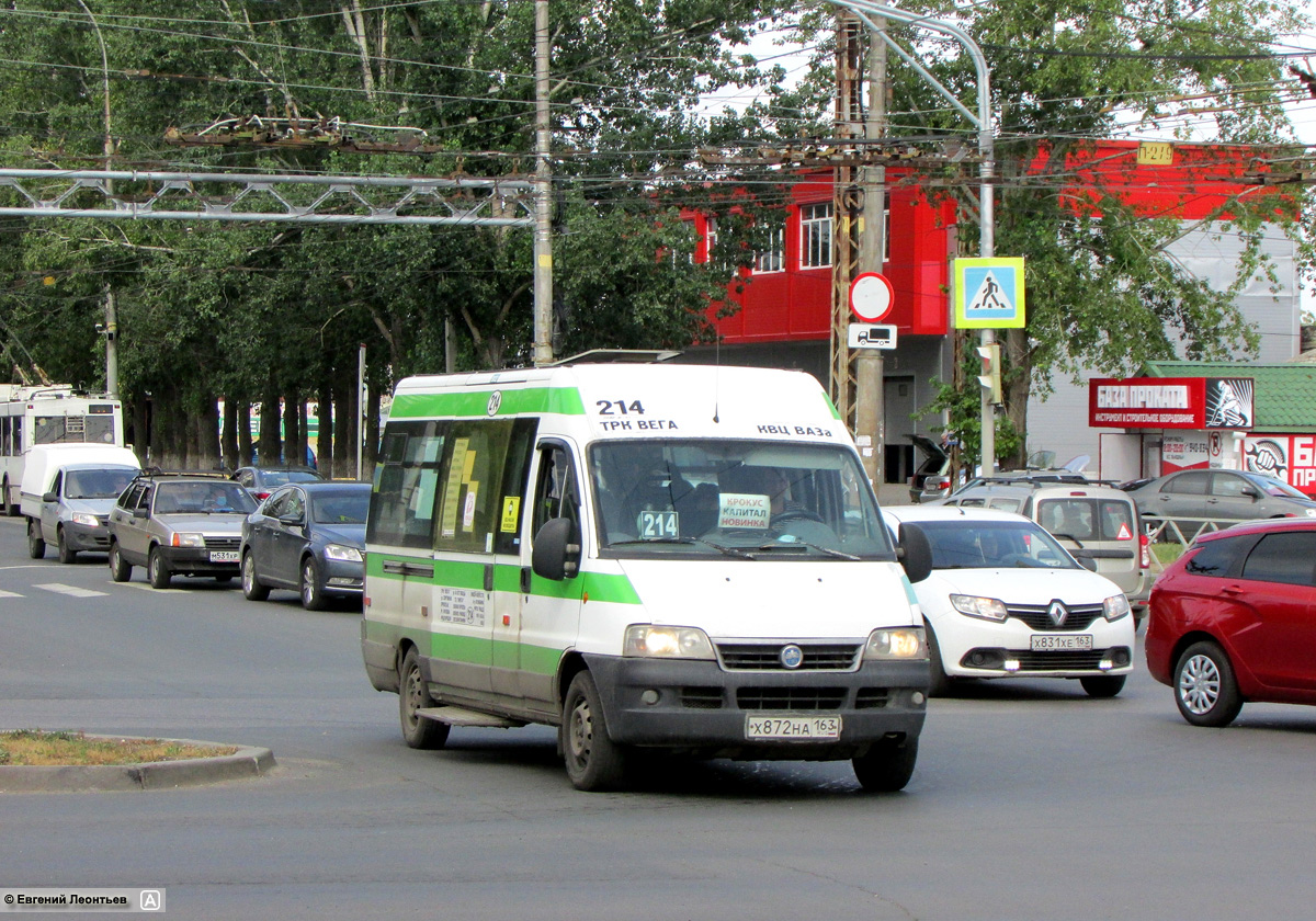 Самарская область, FIAT Ducato 244 CSMMC-RLL, -RTL № Х 872 НА 163