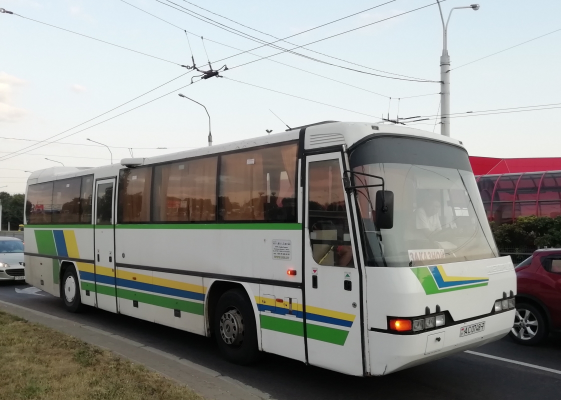 Минск, Neoplan N316Ü Transliner № АС 0748-7