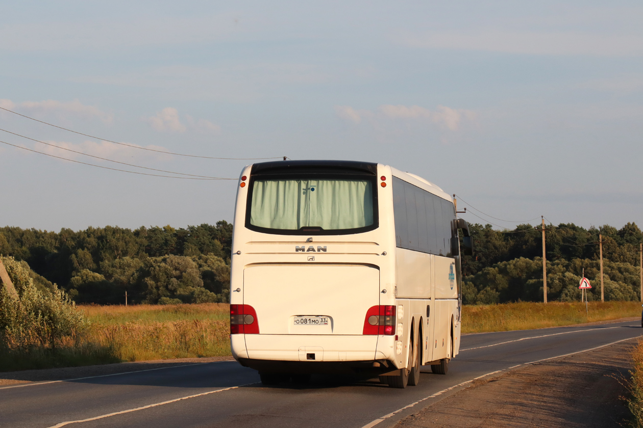 Липецкая область, MAN R08 Lion's Coach L RHC444 L № О 081 МО 33