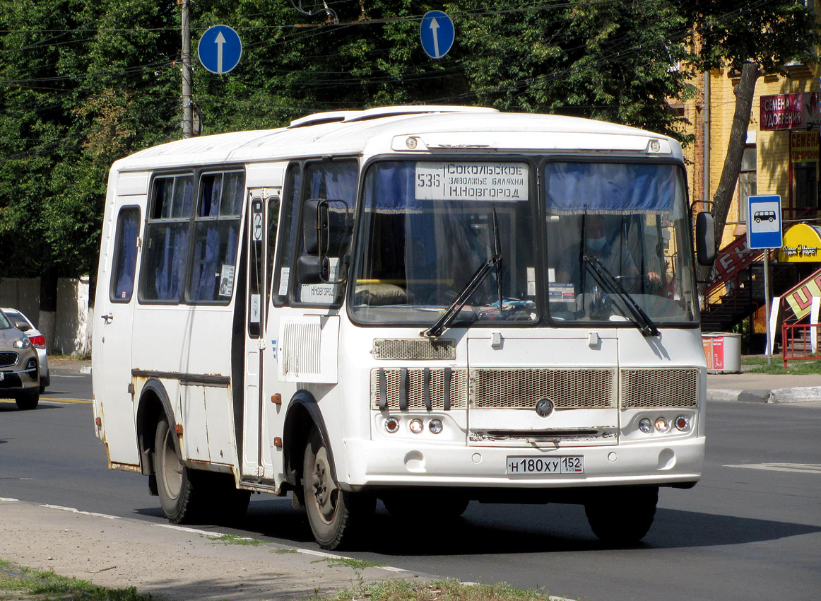 Нижегородская область, ПАЗ-32053 № Н 180 ХУ 152