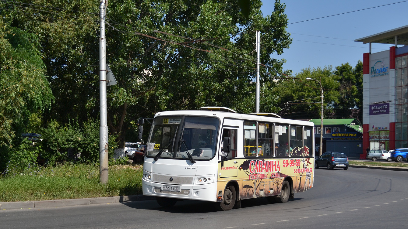 Рязанская область, ПАЗ-320402-05 "Вектор" № М 627 ТВ 62