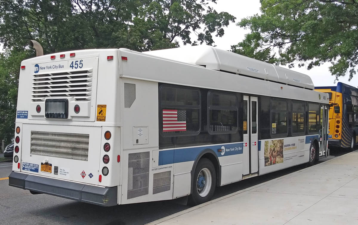 США, New Flyer C40LF № 455