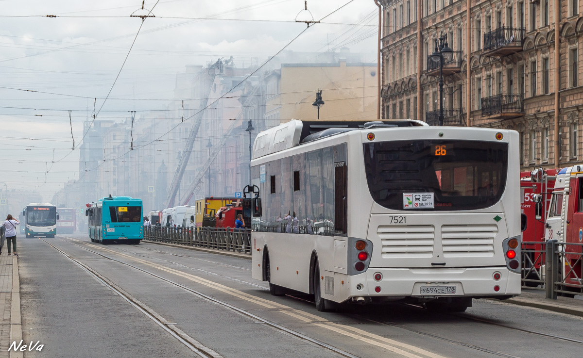 Санкт-Петербург, Volgabus-5270.G2 (CNG) № 7521