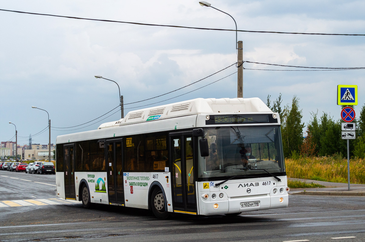 Sankt Petersburg, LiAZ-5292.67 (CNG) Nr 4617