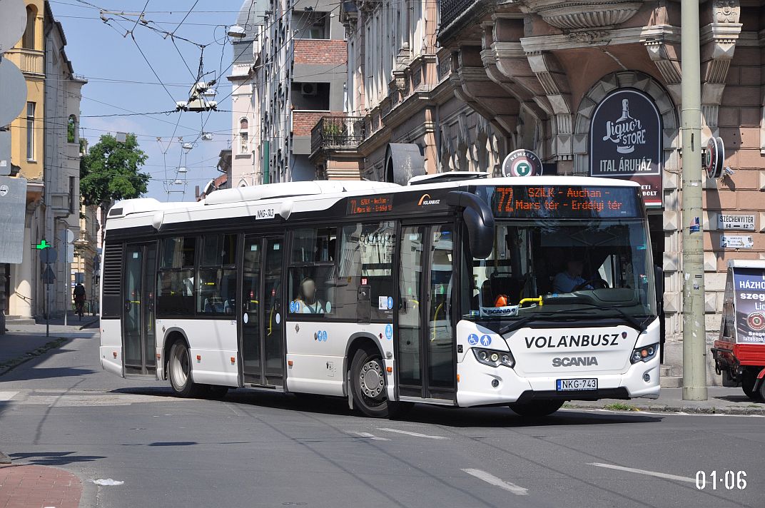 Венгрия, Scania Citywide LF № NKG-743