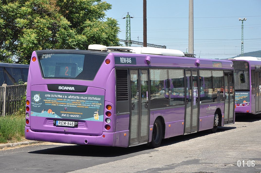 Венгрия, Scania OmniCity II № REM-846