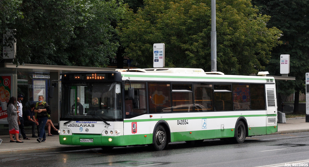 Moskau, LiAZ-5292.22 (2-2-2) Nr. 040554