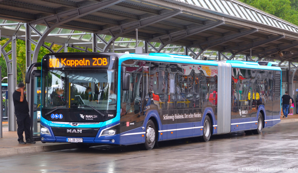Шлезвиг-Гольштейн, MAN 18C Lion's City 18 NG360 EfficientHybrid № 21464