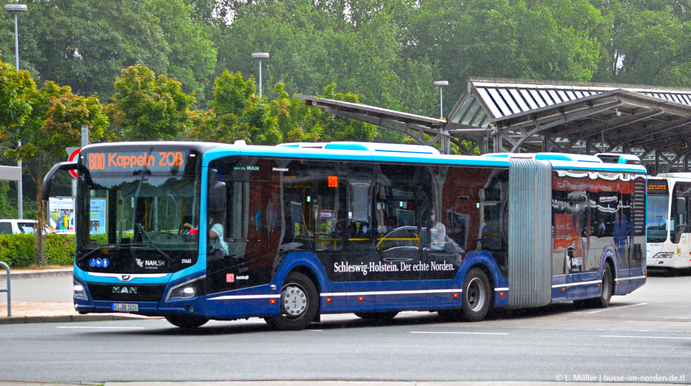 Шлезвиг-Гольштейн, MAN 18C Lion's City 18 NG360 EfficientHybrid № 21463