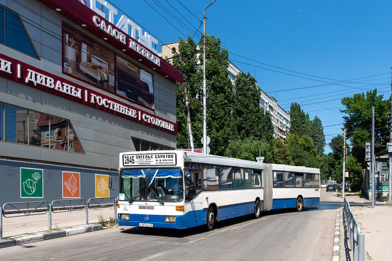 Саратовская область, Mercedes-Benz O405GN № Х 587 ВО 60