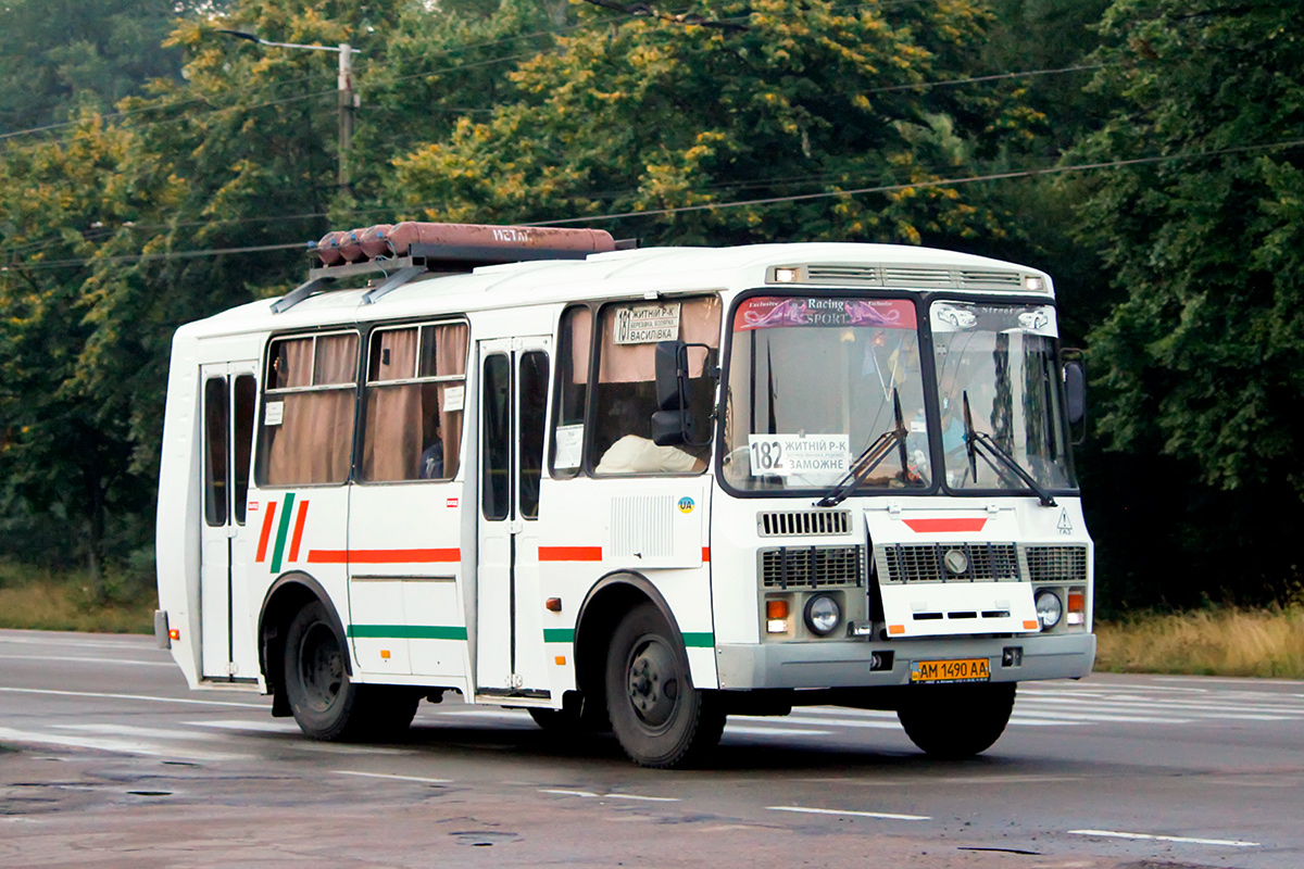 Житомирская область, ПАЗ-32054 № AM 1490 AA