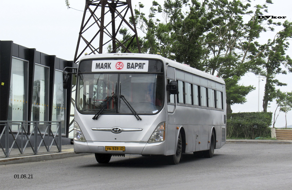 Приморский край, Hyundai New Super AeroCity 1F/L № УВ 939 25