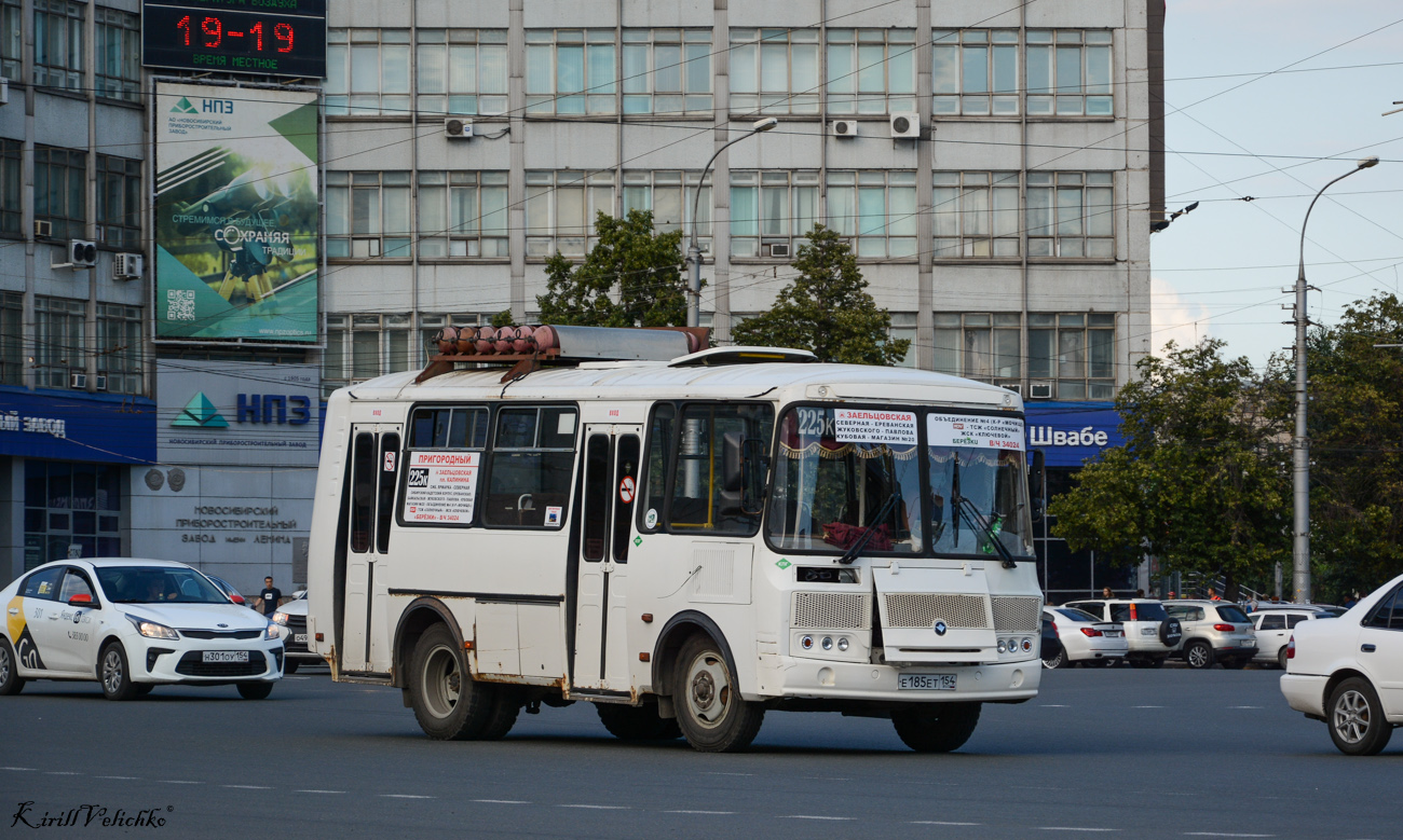 Новосибирская область, ПАЗ-32054 № Е 185 ЕТ 154