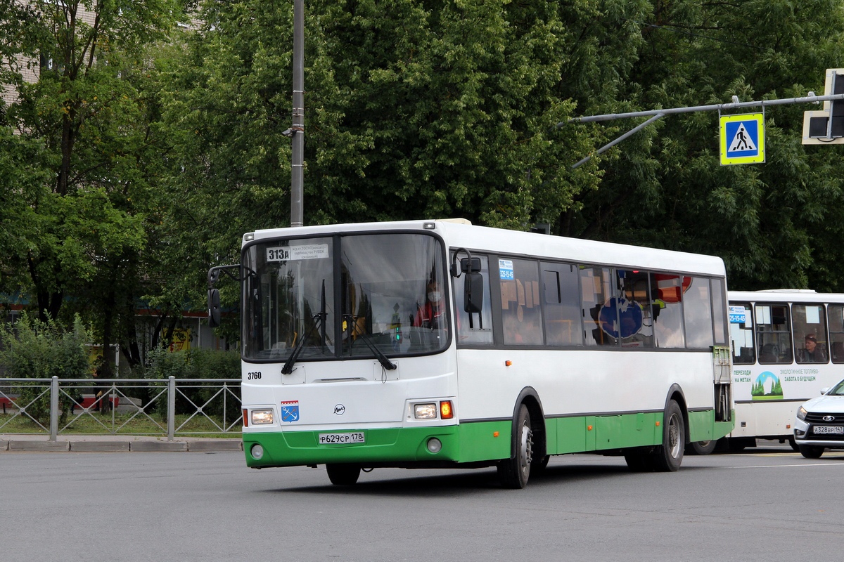 Ленинградская область, ЛиАЗ-5256.60 № 3760