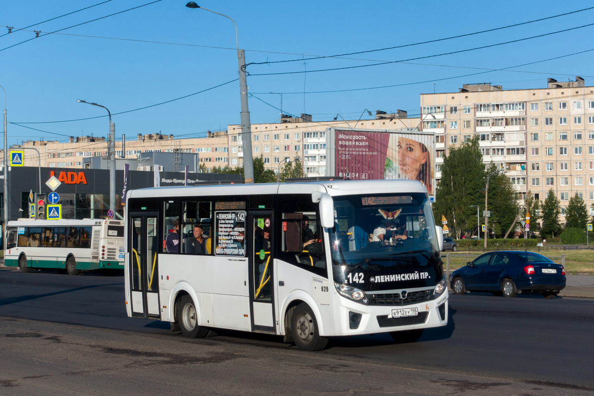 Санкт-Петербург, ПАЗ-320435-04 "Vector Next" № 829