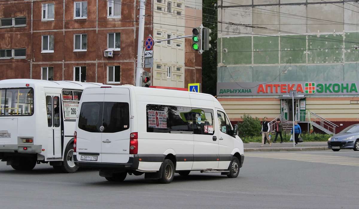 Башкортостан, Луидор-22370C (Volkswagen Crafter) № С 281 ТО 102