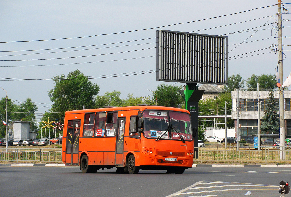 Нижегородская область, ПАЗ-320414-05 "Вектор" № Р 179 АО 152