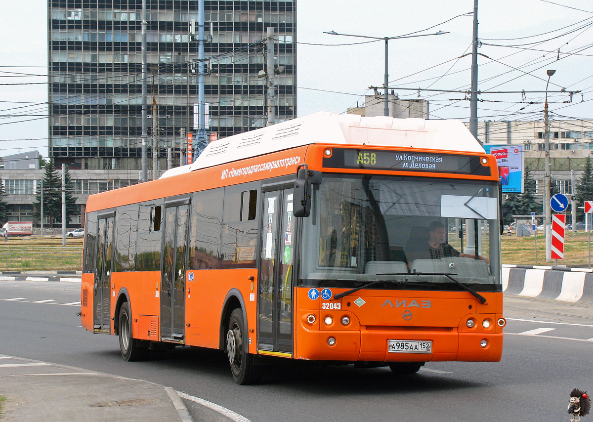 Нижегородская область, ЛиАЗ-5292.67 (CNG) № 32043