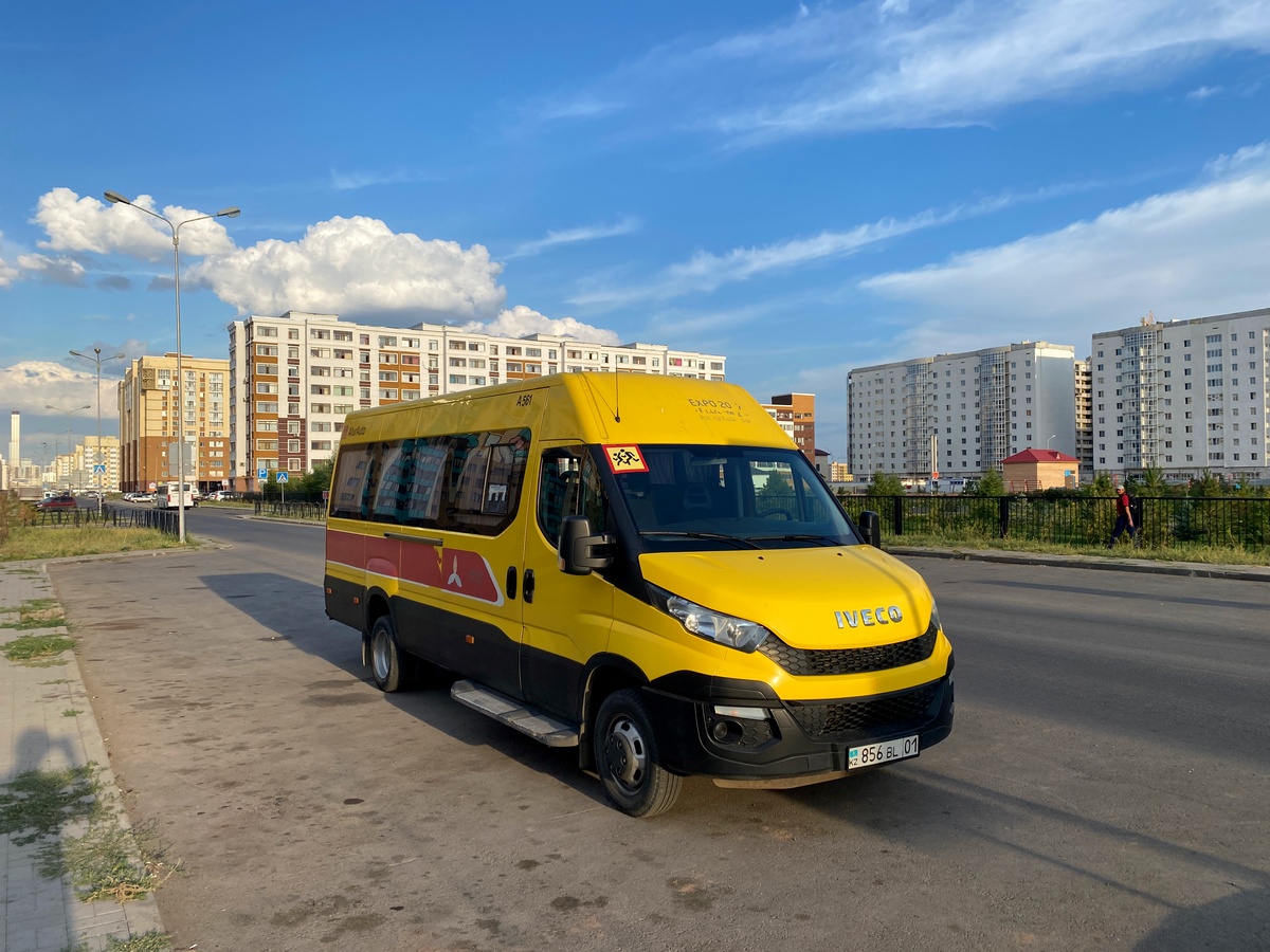 Астана, IVECO Daily 50C15V (СарыаркаАвтоПром) № A561