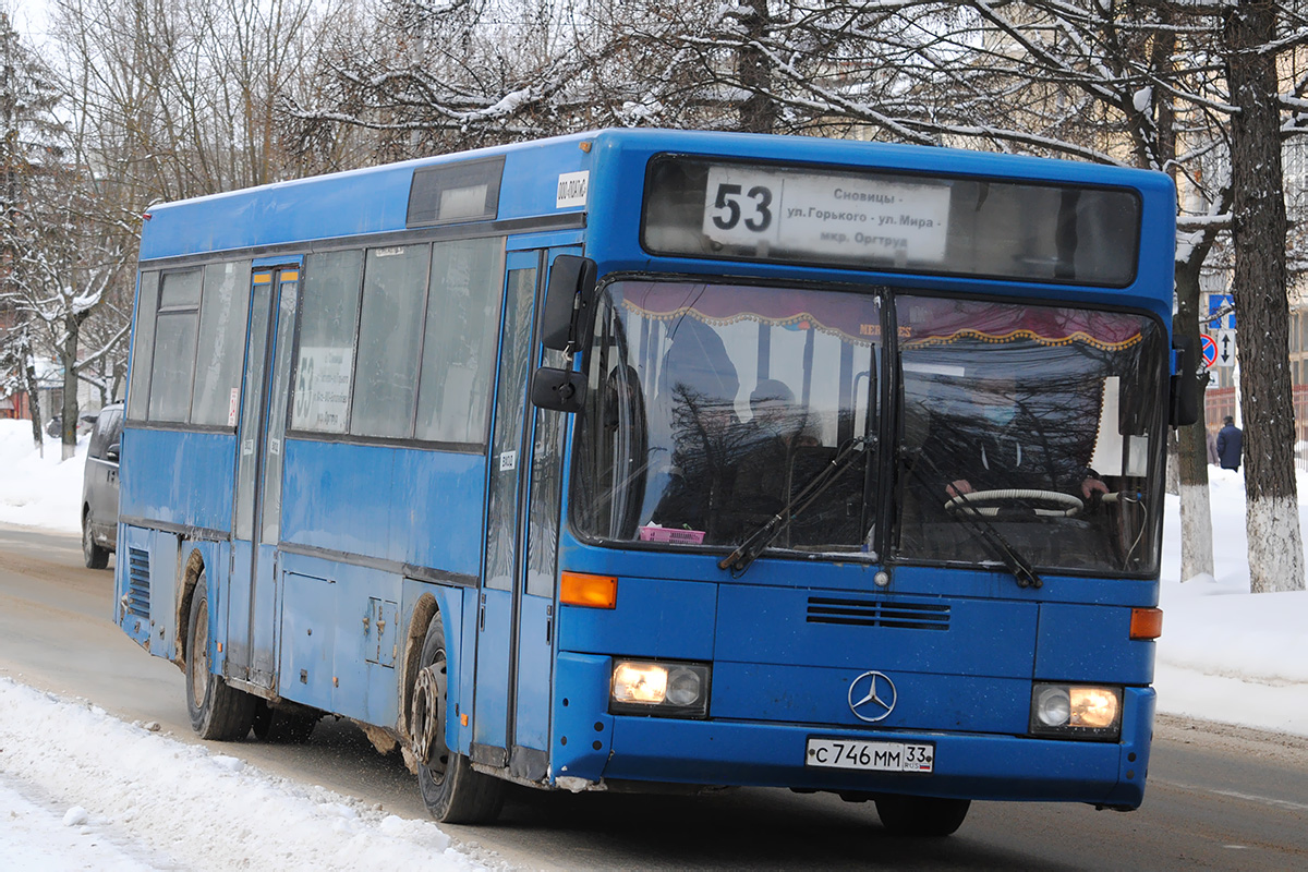 Владимирская область, Mercedes-Benz O405 № С 746 ММ 33