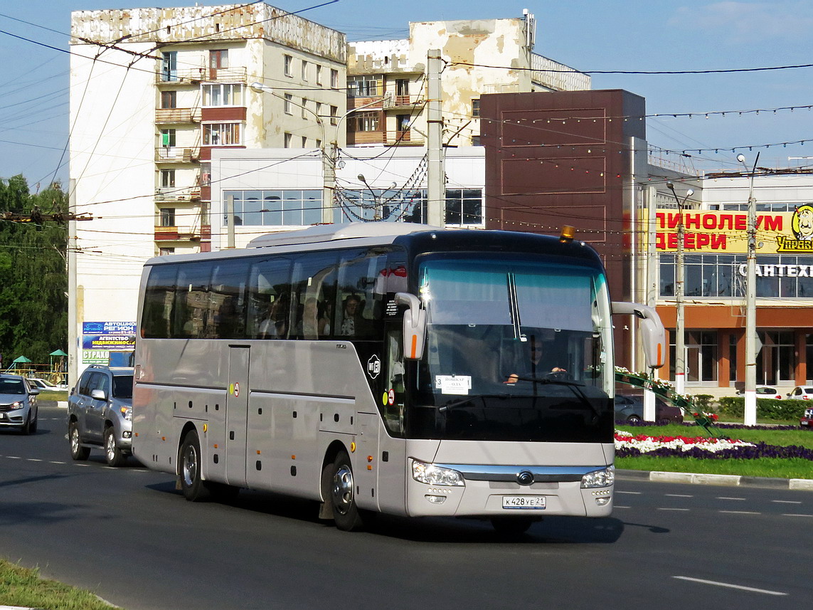 Чувашия, Yutong ZK6122H9 № К 428 УЕ 21