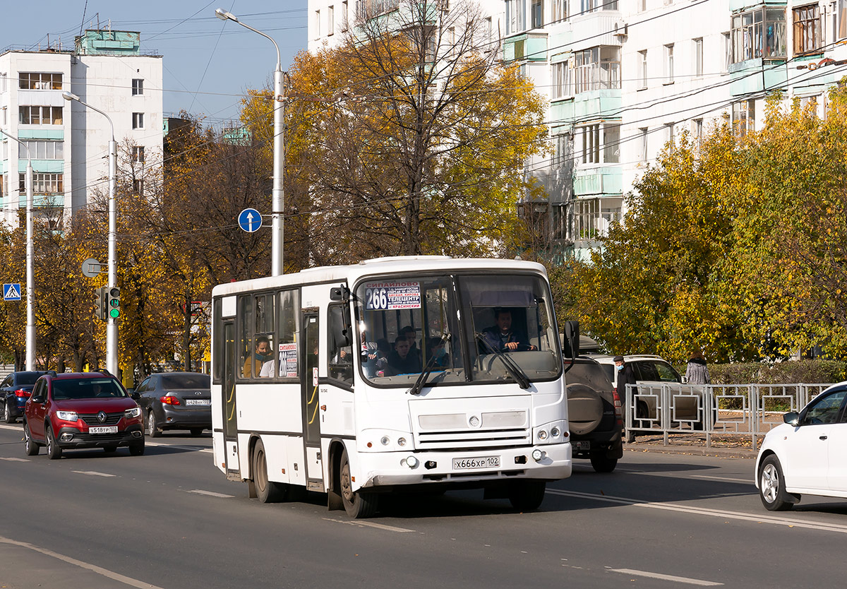 Башкортостан, ПАЗ-320402-05 № Х 666 ХР 102