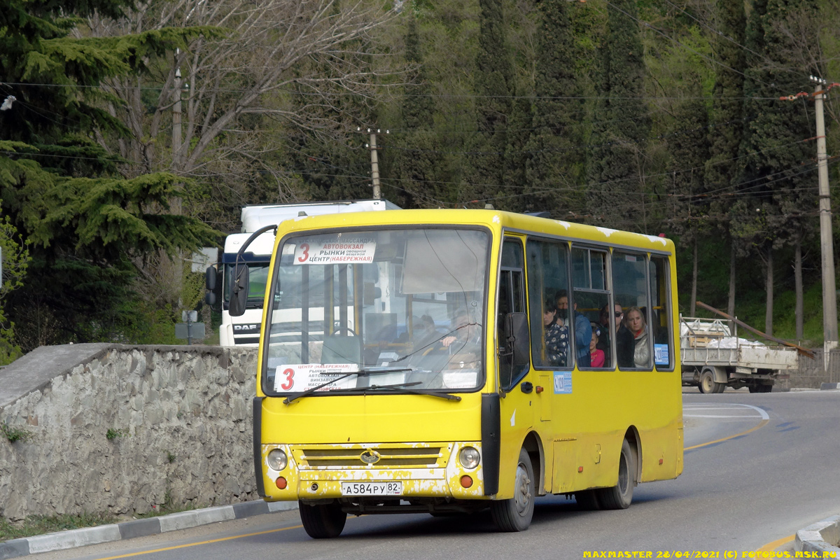 Республика Крым, Богдан А06921 № А 584 РУ 82