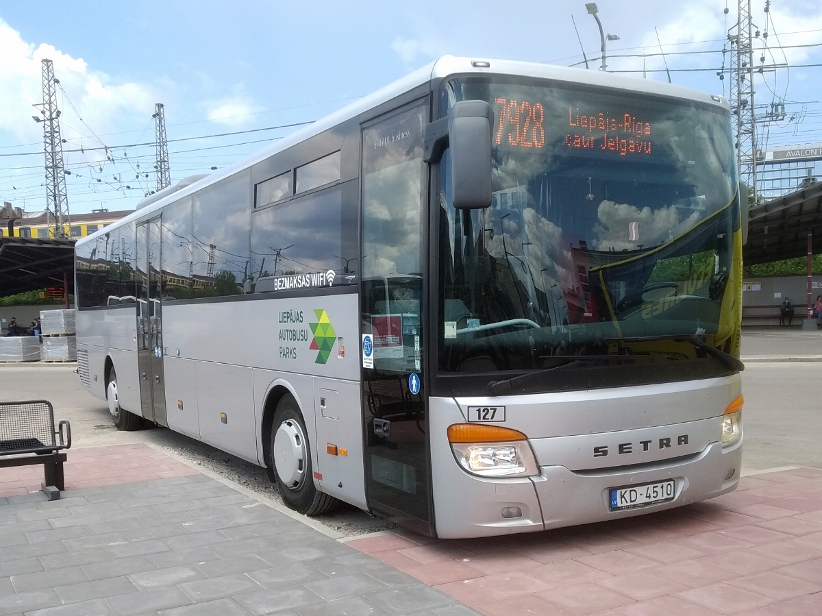 Латвия, Setra S417UL business № 127