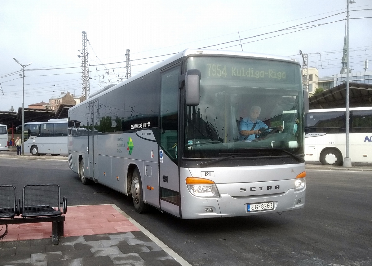 Латвия, Setra S415UL № 121