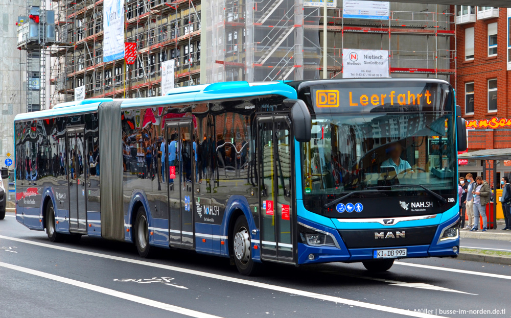 Шлезвиг-Гольштейн, MAN 18C Lion's City 18 NG360 EfficientHybrid № 21424