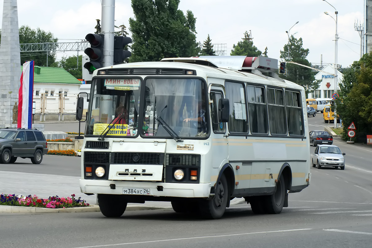 Ставропольский край, ПАЗ-32051-110 № М 384 ХС 26