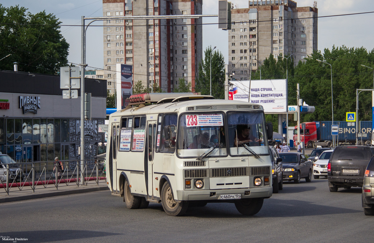 Новосибирская область, ПАЗ-32054 № С 460 РК 154