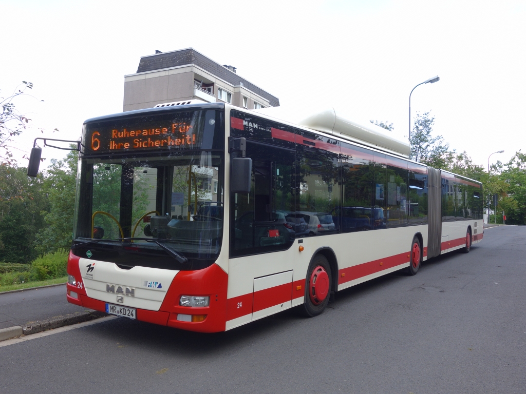 Гессен, MAN A23 Lion's City G NG313 CNG № 24