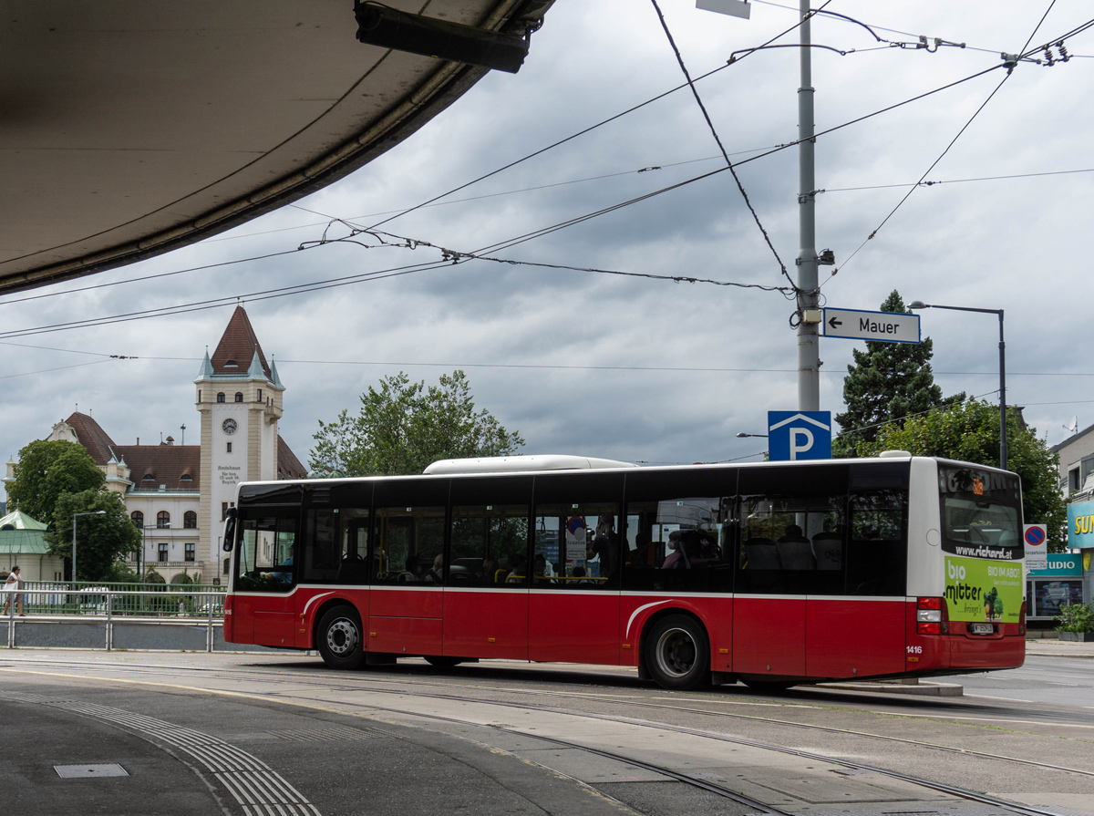 Austrijā, MAN A21 Lion's City NL323 № 1416