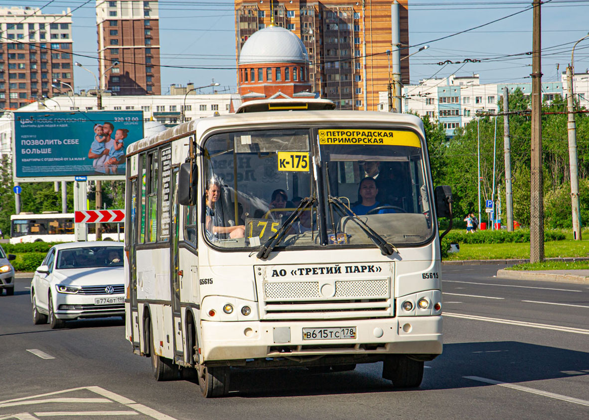 Санкт-Петербург, ПАЗ-320402-05 № В 615 ТС 178