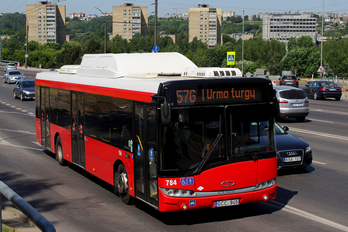 Литва, Solaris Urbino III 12 CNG № 784