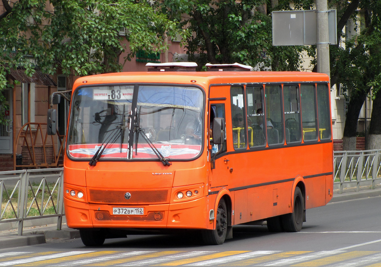 Nizhegorodskaya region, PAZ-320414-05 "Vektor" č. Р 372 ВР 152