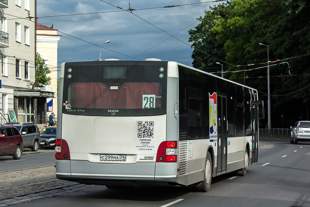 Калининградская область, MAN A21 Lion's City NL273 № С 299 МА 39