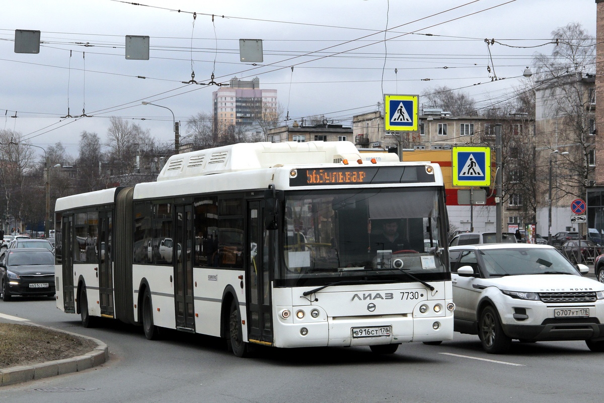 Санкт-Петербург, ЛиАЗ-6213.71 № 7730